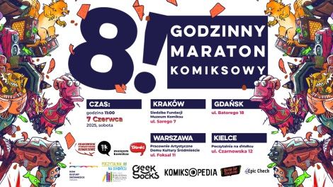 Maraton Komiksowy w Pracowniach Artystycznych
