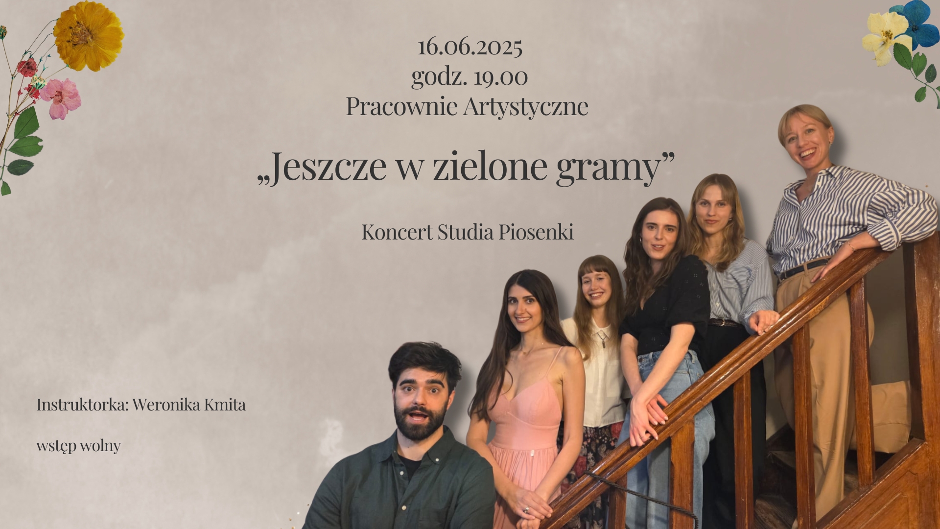 „Jeszcze w zielone gramy” • Koncert Studia Piosenki DKŚ