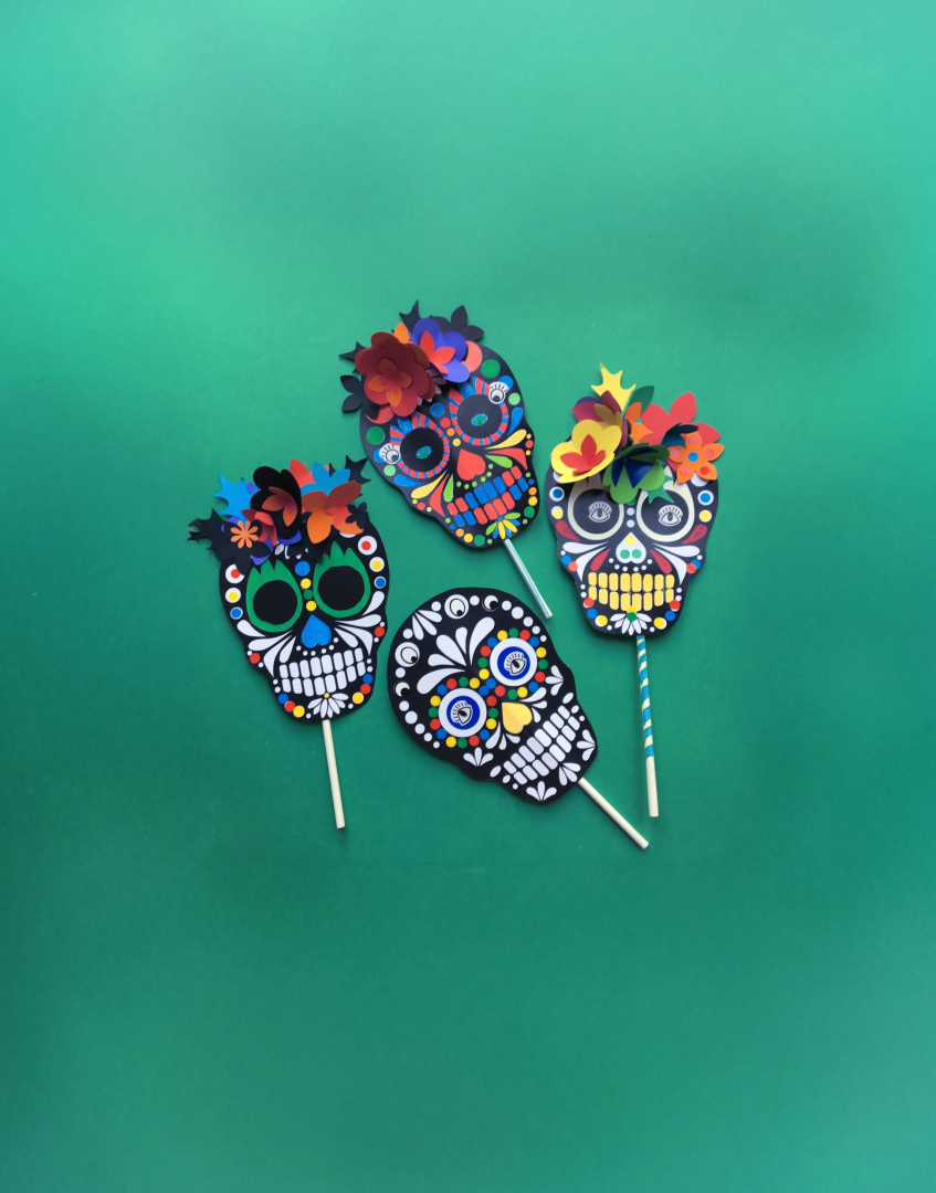 Mój meksykański kolaż z Catriną • My Mexican Catrina Collage
