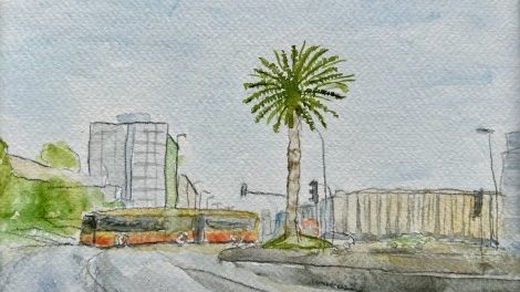 „Warszawa, moja przyjaciółka” • Wystawa akwarel Alicji Wejner