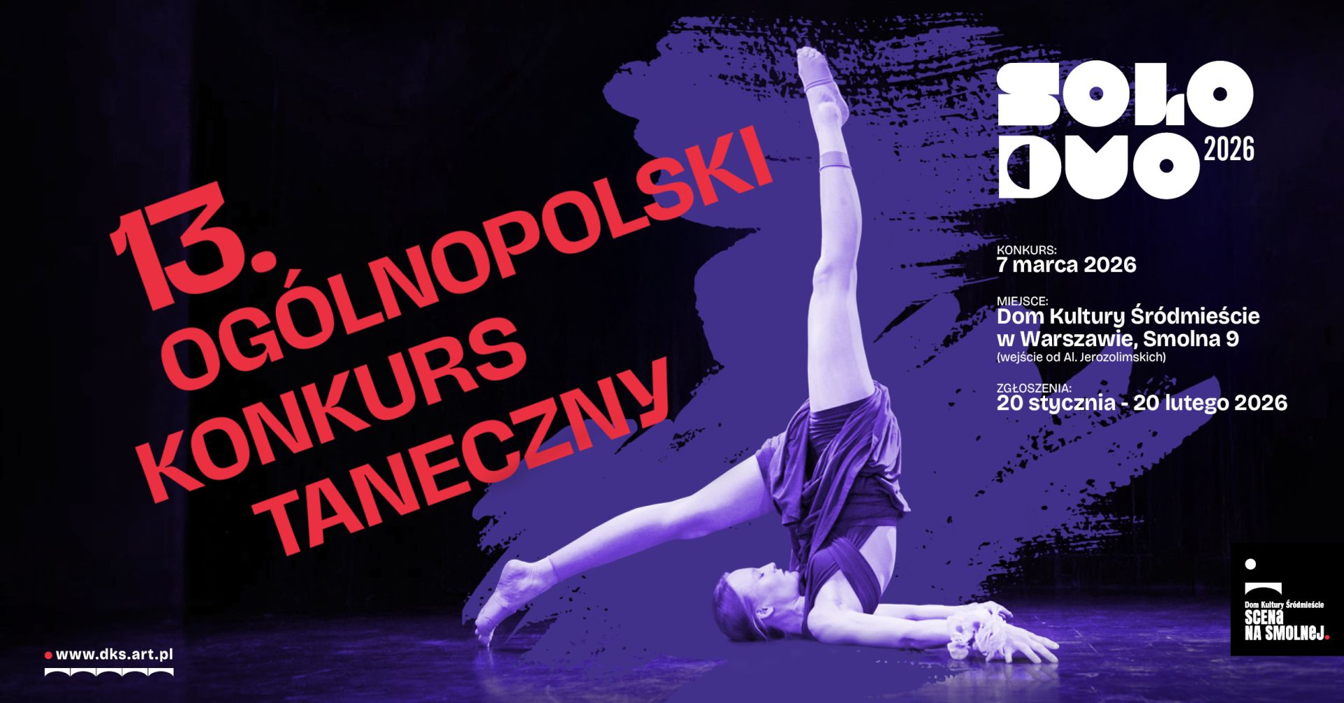 13. Ogolnopolski Konkurs Taneczny SoloDuo 2026