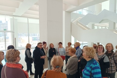 21.03.2025 r., Studenci UTW w Muzeum Sztuki Nowoczesnej